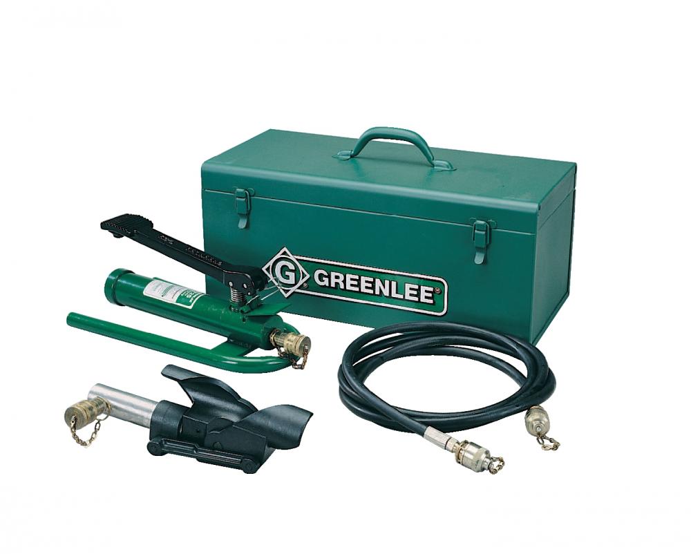 Hydraulic Cable Bender with 1725 Foot Pump, High Pressure Hose Unit and Storage Box<span class=' ItemWarning' style='display:block;'>Item is usually in stock, but we&#39;ll be in touch if there&#39;s a problem<br /></span>