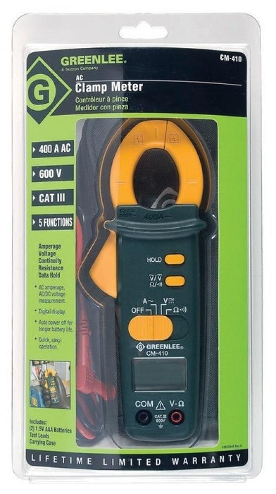 AC Clamp Meter, 600V, 400A