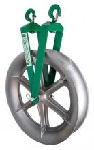 Greenlee 639 - 9-13/16" Right Angle Twin Yoke Sheave