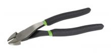 Greenlee 0251-08AD - 8" High-Leverage Diagonal Cutting Pliers, Angled Head (Dipped Grip)