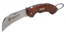 Greenlee 0652-28 - Hawkbill Pocket Knife, Wood Handle