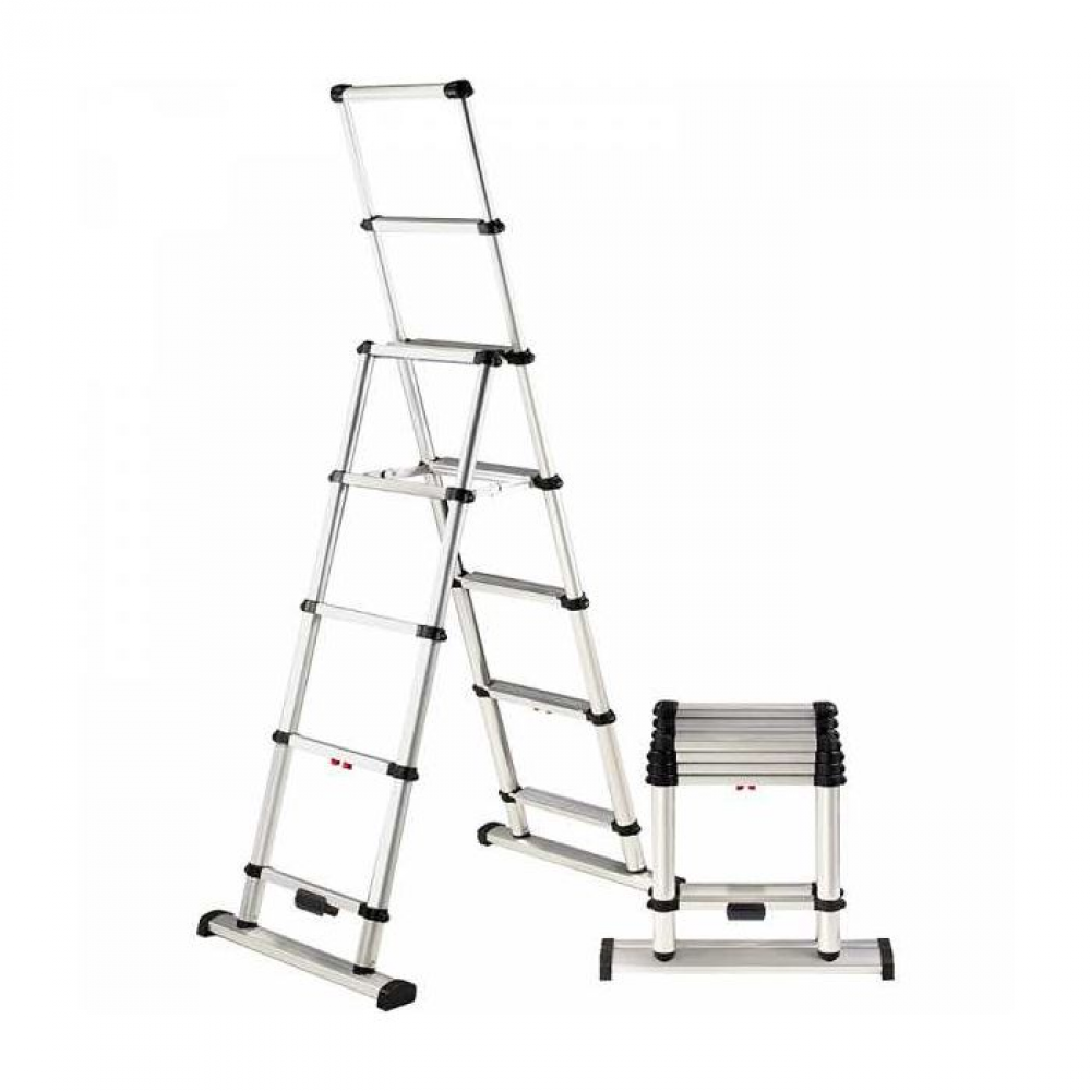 Telesteps 6&#39; Telescoping Step Ladder with 10&#39; Reach<span class=' ItemWarning' style='display:block;'>Item is usually in stock, but we&#39;ll be in touch if there&#39;s a problem<br /></span>