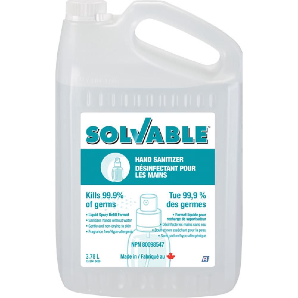 LIQUID HAND SANITIZER 1 GAL<span class=' ItemWarning' style='display:block;'>Item is usually in stock, but we&#39;ll be in touch if there&#39;s a problem<br /></span>